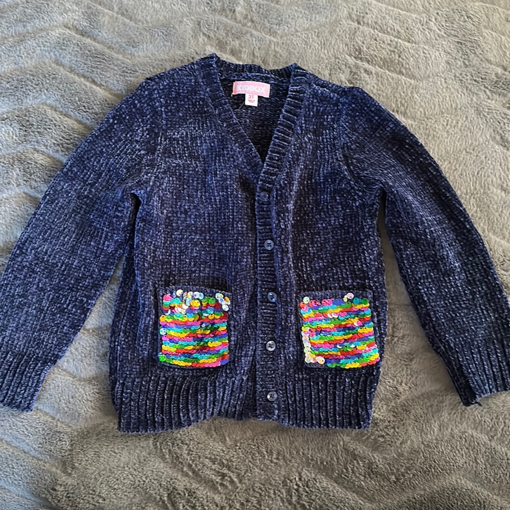 Blue sweater